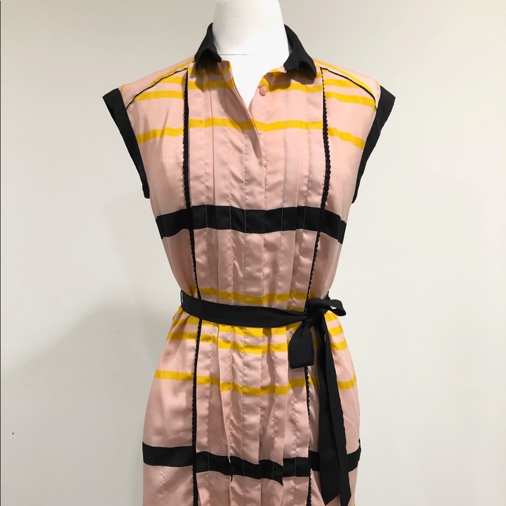 JASON WU for TARGET Pleated Mini Dress Stripe